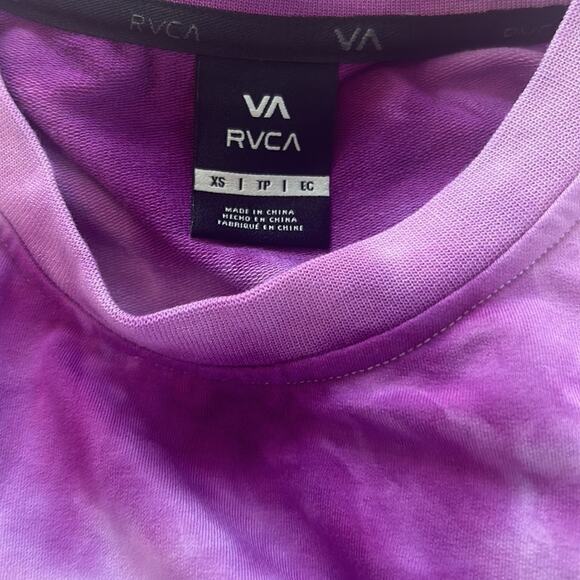 RVCA - NWT Fashion Crew Tie Dye Sweatshirt - Picture 10 of 11